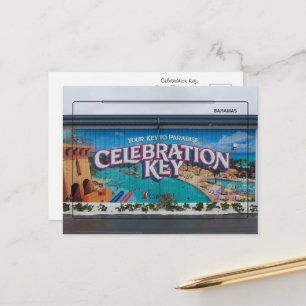 Welkom op Celebration Key Grand Bahama Island Briefkaart