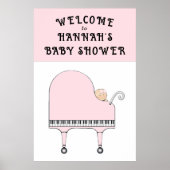 Welkom op de Baby Shower Poster (Voorkant)