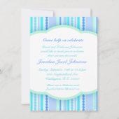 Welkom op de baby van de wereldfoto kaart (Achterkant)