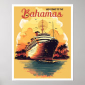 Welkom op de Bahama's Poster (Voorkant)