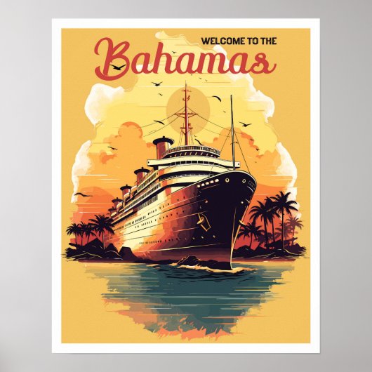 Welkom op de Bahama's Poster (Voorkant)