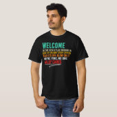 Welkom op de Gen X-speeltuin T-shirt (Voorkant volledig)
