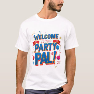Welkom op de kerstparty t-shirt