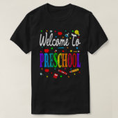 Welkom op de kleuterschool t-shirt (Design voorkant)