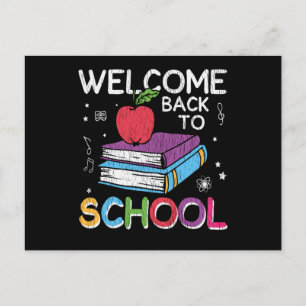 Welkom op de lagere school Kinder leerkrachten Briefkaart