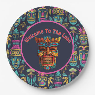 Welkom op de Luau Papieren Bordje