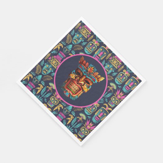 Welkom Op De Luau  Servet (Hoek)