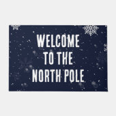 Welkom op de Noordpool Deurmat (Voorkant)