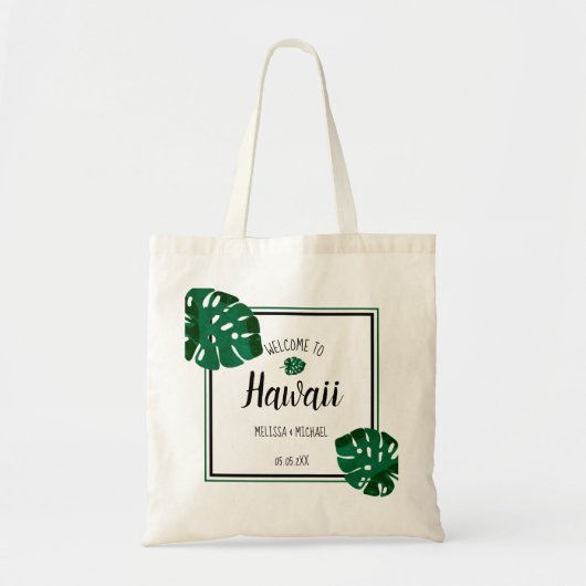 Welkom op de wedstrijd van Monstera Leaf Destinati Tote Bag (Voorkant)