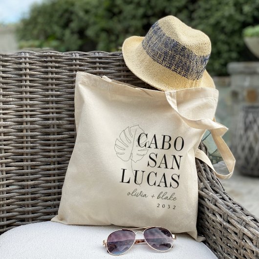 Welkom op de wedstrijd van Monstera Leaf Destinati Tote Bag