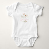 Welkom Op De Wereld Pasgeboren Bodysuit (Voorkant)