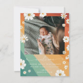 Welkom op de wereld | | Retro Boho Birth (Voorkant)