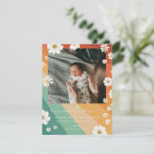 Welkom op de wereld | | Retro Boho Birth (Staand voorkant)