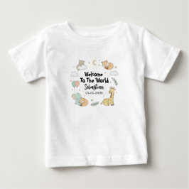 Welkom Op Deze Wereld Sebastian Baby T-Shirt