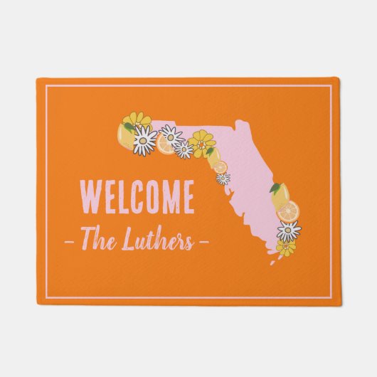 Welkom op Florida staat Deurmat (Voorkant)