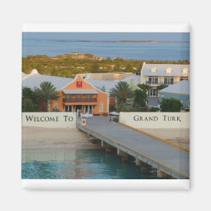 Welkom op Grand Turk-magneet Magneet