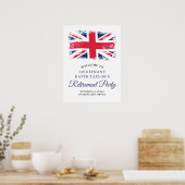 Welkom op het afscheidsfeest van de patriotische B Poster (Keuken)