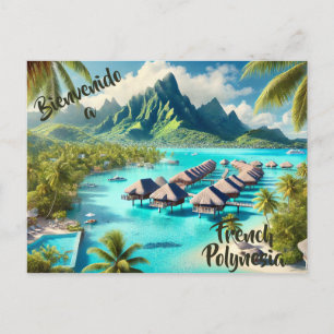 Welkom op het briefkaart Frans-Polynesië