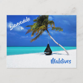 Welkom op het briefkaart van het strand van de Mal