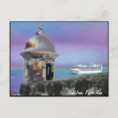 Welkom op het Briefkaart van San Juan (Voorkant)