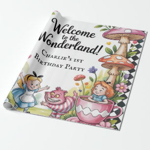 Welkom op het eerste verjaardagsfeestje van Wonder Cadeaupapier