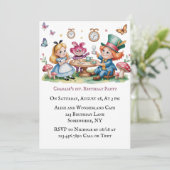 Welkom op het eerste verjaardagsfeestje van Wonder Kaart (Staand voorkant)