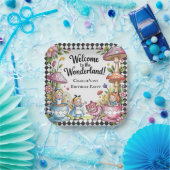 Welkom op het eerste verjaardagsfeestje van Wonder Papieren Bordje (Feest)