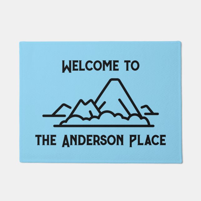 Welkom op het Familie Eiland Deurmat (Voorkant)