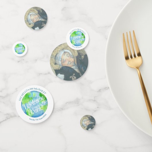 Welkom op het fotofeestje van de wereld confetti (Groep)