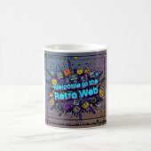 Welkom op het retro web koffiemok (Center)