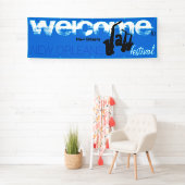 Welkom op Jazz Festival Banner (Insitu)