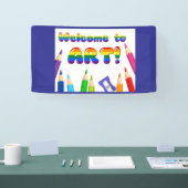 Welkom op Kunst Klaslokaal Banner (Beurs)