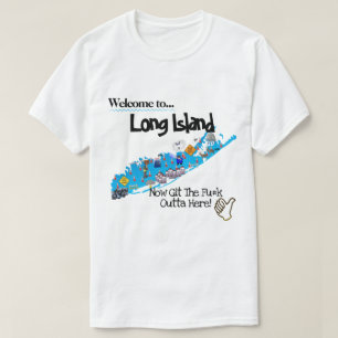 Welkom op Long Island T-shirt