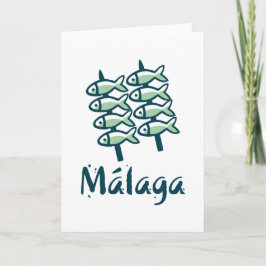 Welkom op Malaga 8: El Espeto Bedankkaart