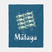 Welkom op Malaga 8: El Espeto Fleece Deken (Voorkant)