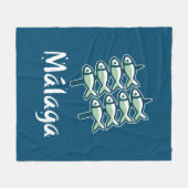 Welkom op Malaga 8: El Espeto Fleece Deken (Voorkant (Horizontaal))