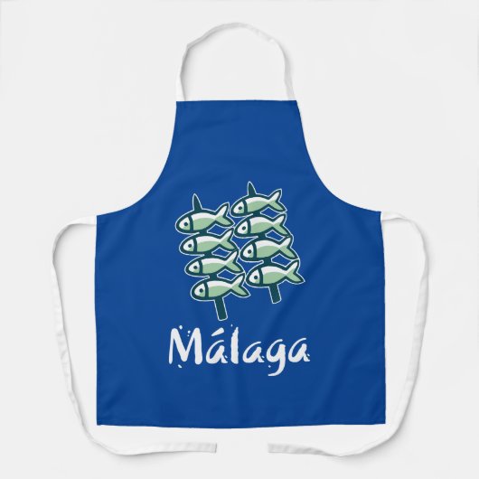 Welkom op Malaga 8: El Espeto Schort (Voorkant)