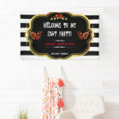 Welkom op mijn 21ste Feest Spandoek (Insitu)