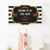 Welkom op mijn 21ste Feest Spandoek (Insitu)