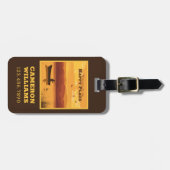 Welkom op mijn gelukkige plek bagagelabel (Voorkant horizontaal)