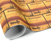 Welkom op mijn gelukkige plek cadeaupapier (Rol Hoek)