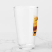 Welkom op mijn gelukkige plek glas (Rechts)