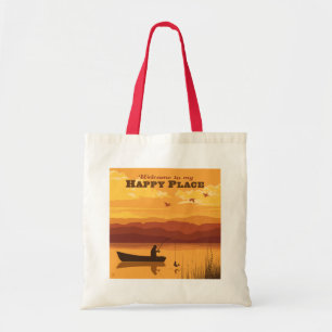 Welkom op mijn gelukkige plek tote bag