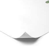 Welkom op onze bruiloft Eucalyptus Wedding Sign Poster (Hoek)