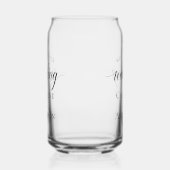 Welkom op onze bruiloft Voeg naam toe Blikvorm Glas (Rechts)