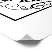 Welkom op onze camping: Omarm het buitenleven Poster (Hoek)