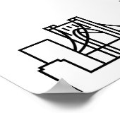 Welkom op onze Pittsburgh bruiloft! Poster (Hoek)