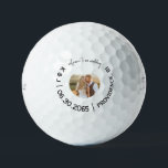 Welkom op onze trouwfoto Favor Titleist Golfballen<br><div class="desc">Golf Bal Bruiloft Welkom Favor. Foto. Titleist Pro V1. Leuk. Bruiloft Welkom cadeau.</div>