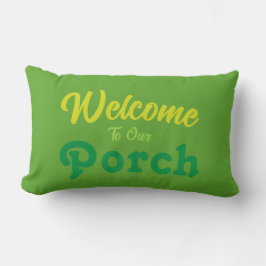 Welkom op onze veranda / Altijd / St Patrick's / Kussen