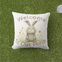 Welkom op onze veranda outdoor kussen